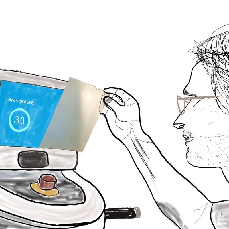 Fitnessgerät im Jahr 2019 waren allesamt noch ohne Blaulichtfilter.